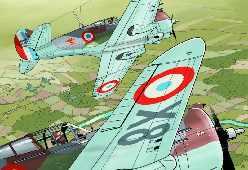 Ciel de guerre t.1 - Extrait