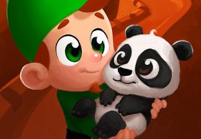 Kimamila et le bébé panda