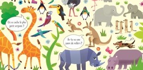 Cherche et trouve : Au zoo