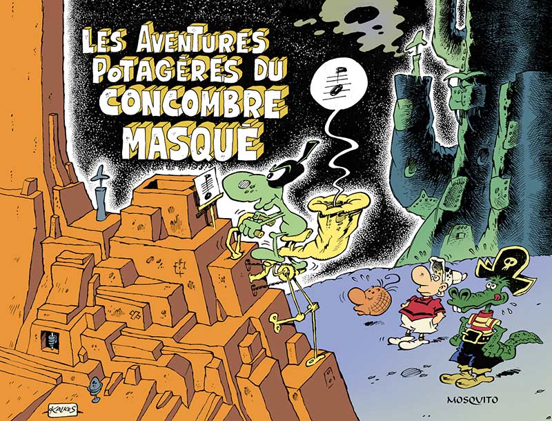 les aventures potageres du concombre masque - couverture