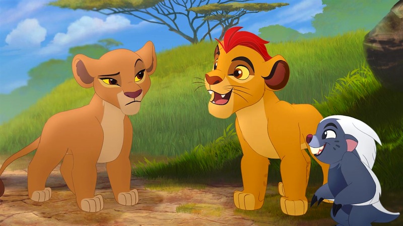 La Garde du Roi lion une série pour enfant pour quel âge ? analyse